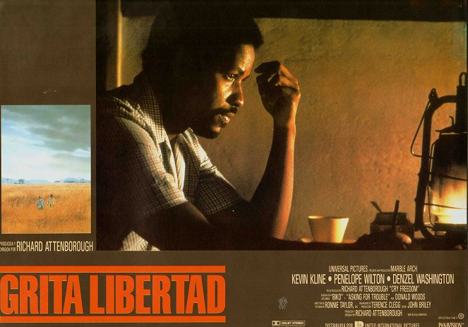 Cry Freedom - Le cri de la liberté - Cartes de lobby