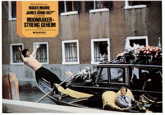 Moonraker - Lobby Cards - Roger Moore