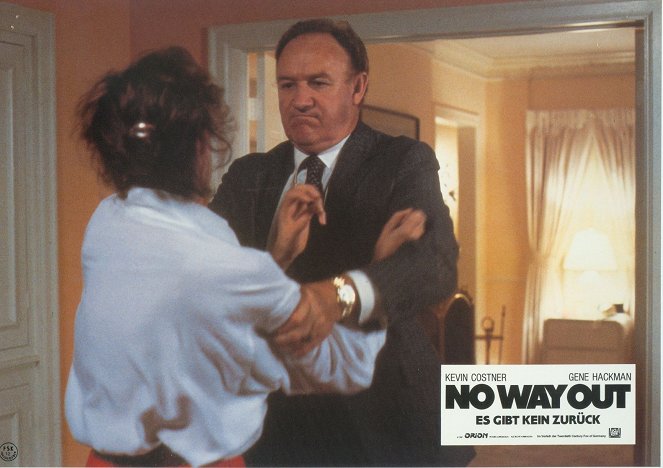 No Way Out - Es gibt kein Zurück - Lobbykarten - Gene Hackman