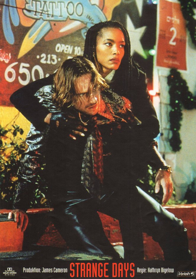 Strange Days - Lobbykarten - Ralph Fiennes, Angela Bassett