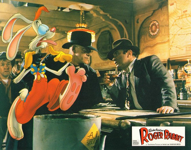 Qui veut la peau de Roger Rabbit - Cartes de lobby - Christopher Lloyd, Bob Hoskins