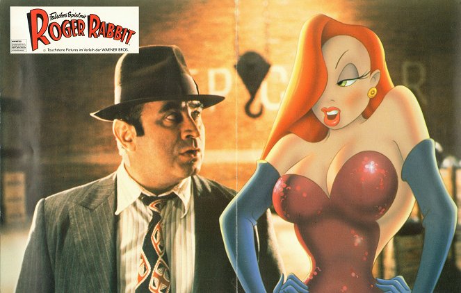 Falsches Spiel mit Roger Rabbit - Lobbykarten - Bob Hoskins