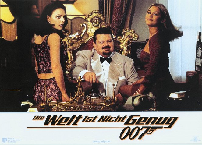 James Bond 007 - Die Welt ist nicht genug - Lobbykarten - Robbie Coltrane