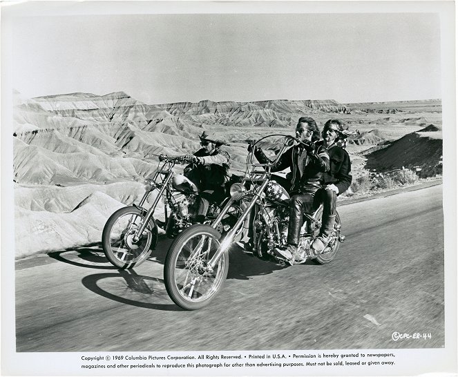 Easy Rider - Cartes de lobby - Dennis Hopper, Peter Fonda, Luke Askew