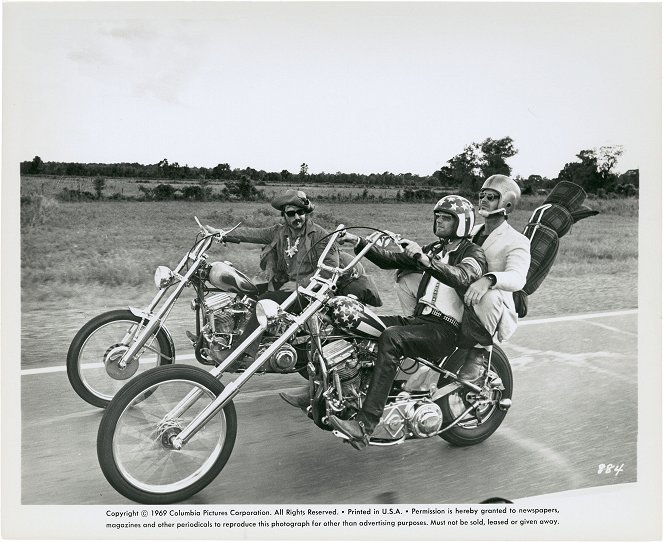 Easy Rider - Cartes de lobby - Dennis Hopper, Peter Fonda, Jack Nicholson