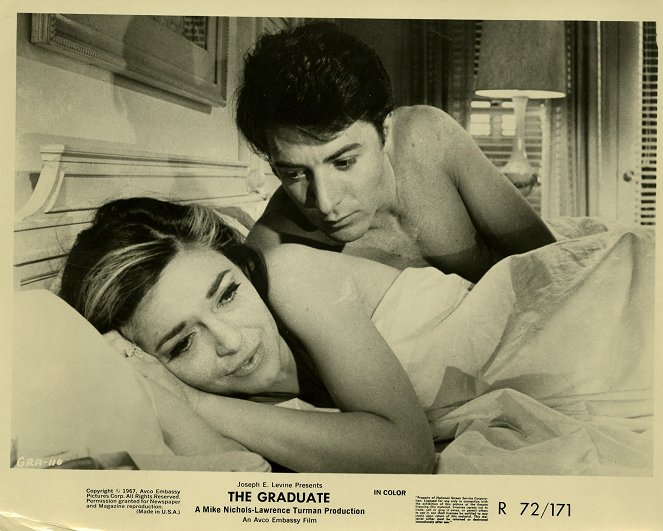 The Graduate - Lobbykaarten - Anne Bancroft, Dustin Hoffman
