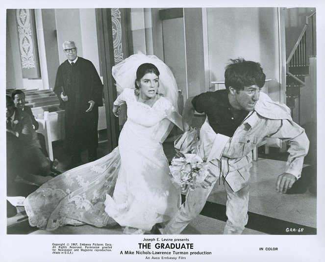 The Graduate - Lobbykaarten - Katharine Ross, Dustin Hoffman