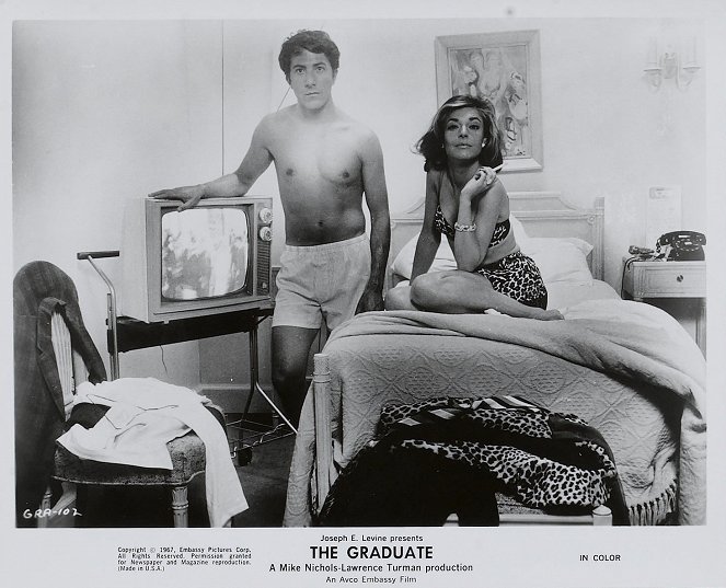 The Graduate - Lobbykaarten - Dustin Hoffman, Anne Bancroft