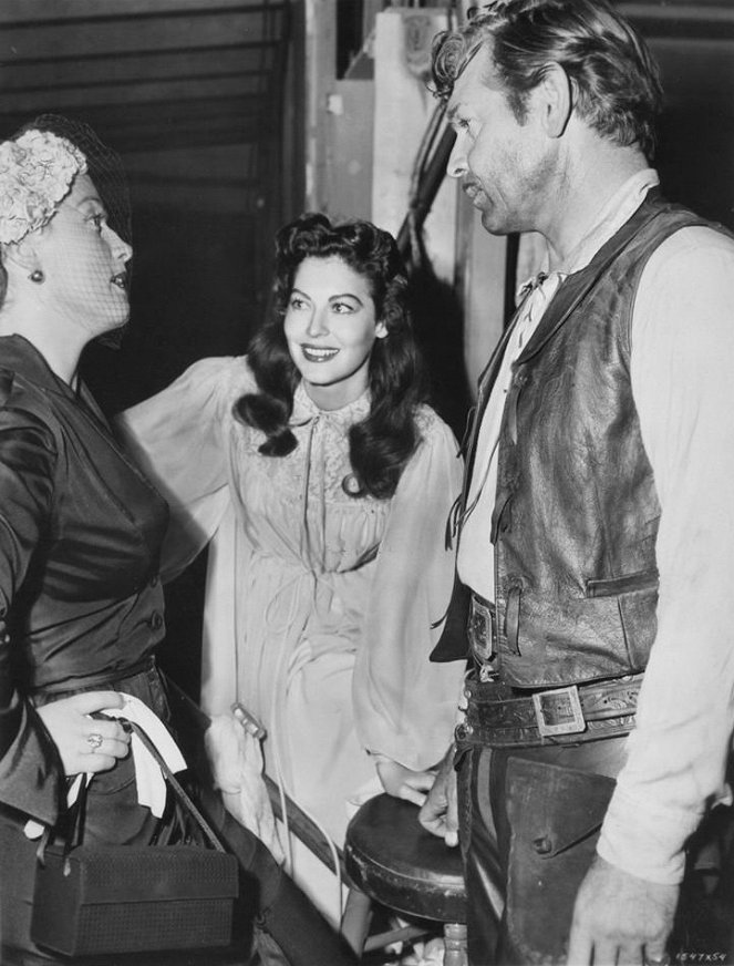 Estrella del destino - Del rodaje - Ava Gardner, Clark Gable