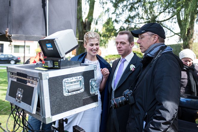 Hector and the Search for Happiness - Tournage - Rosamund Pike, Simon Pegg, Peter Chelsom