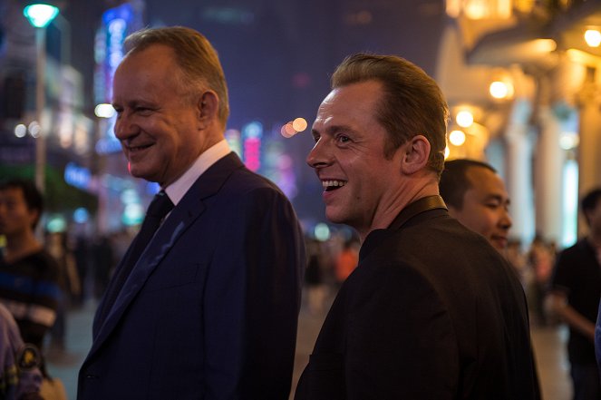 Jak dogonić szczęście - Z filmu - Stellan Skarsgård, Simon Pegg