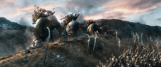 Hobbit: Bitwa pięciu armii - Z filmu