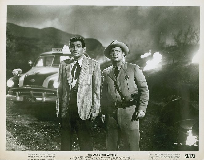 The War of the Worlds - Lobby karty - Gene Barry