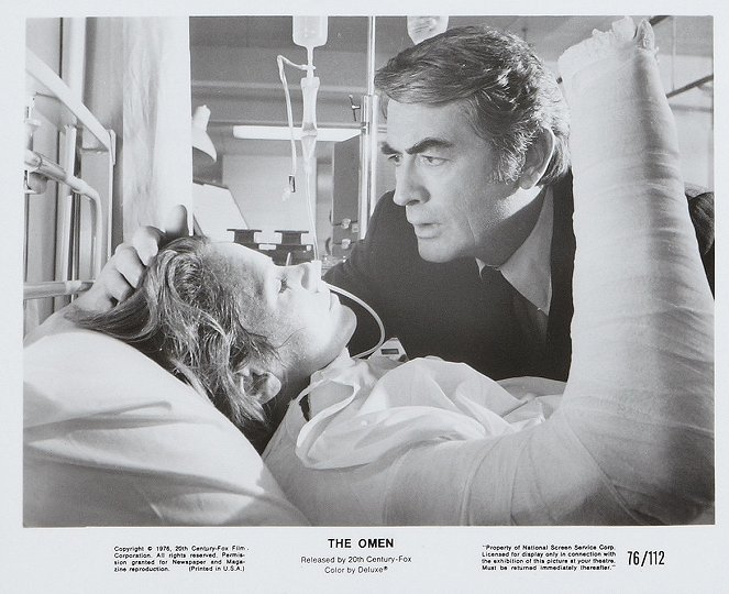 Omen - Lobby karty - Lee Remick, Gregory Peck