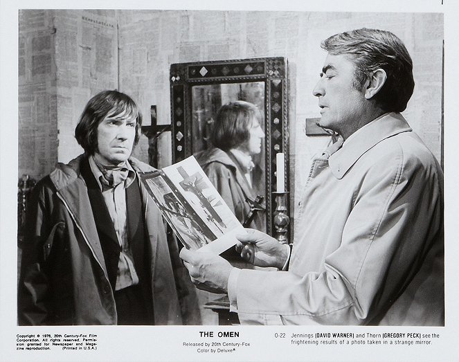 The Omen - Lobby Cards - David Warner, Gregory Peck