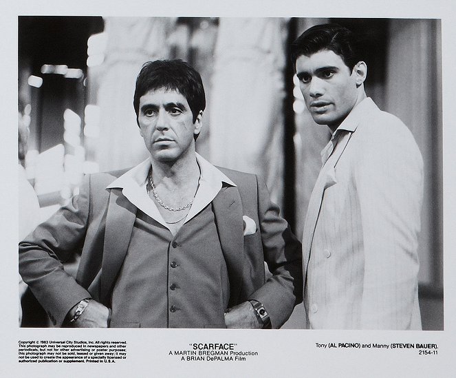 Scarface - Lobbykaarten - Al Pacino, Steven Bauer