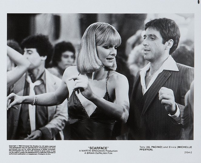 Scarface - Lobbykaarten - Michelle Pfeiffer, Al Pacino