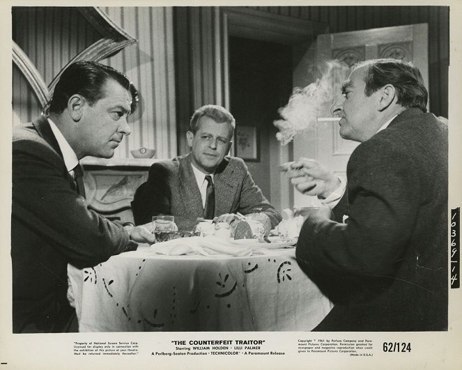 The Counterfeit Traitor - Lobby Cards - William Holden, Hugh Griffith