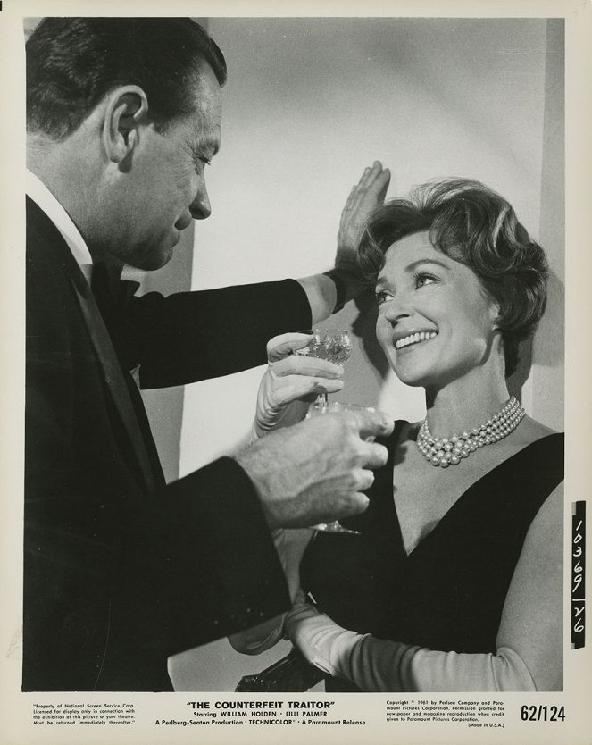 Espía por mandato - Fotocromos - William Holden, Lilli Palmer