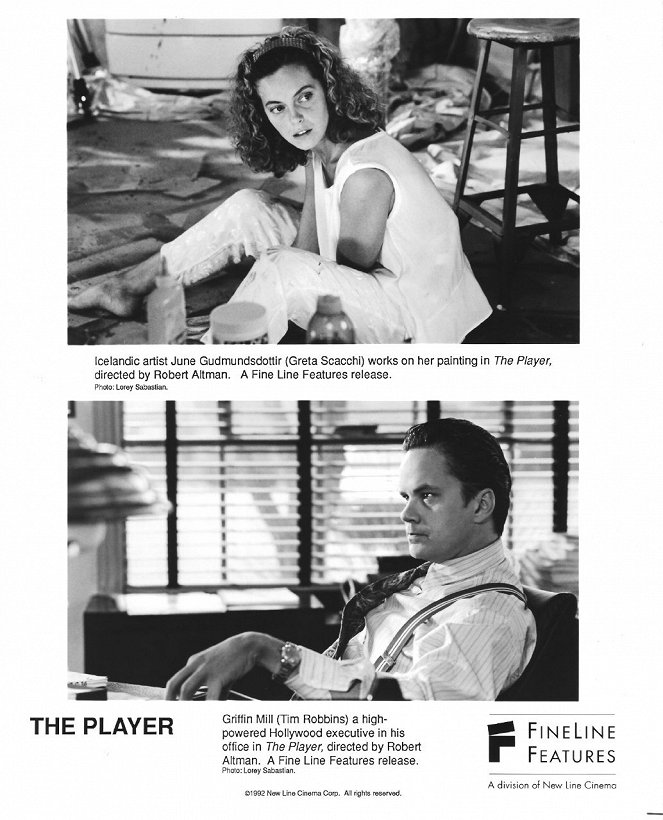 The Player - Lobby Cards - Greta Scacchi, Tim Robbins