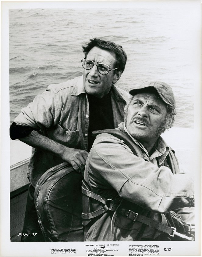 Cápa - Vitrinfotók - Roy Scheider, Robert Shaw