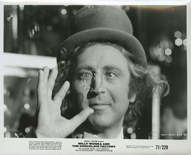 Willy Wonka & the Chocolate Factory - Lobbykaarten - Gene Wilder