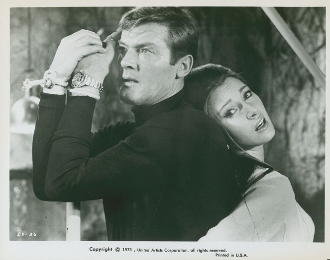 007 - Vive e Deixa Morrer - Cartões lobby - Roger Moore, Jane Seymour