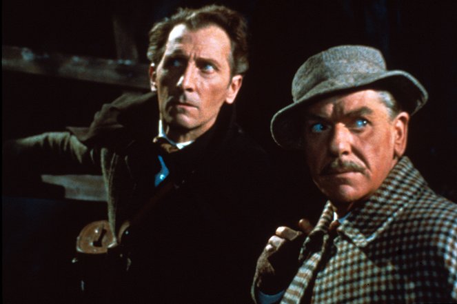 The Hound of the Baskervilles - Z filmu - Peter Cushing, André Morell