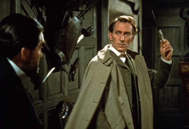 The Hound of the Baskervilles - Z filmu - Peter Cushing