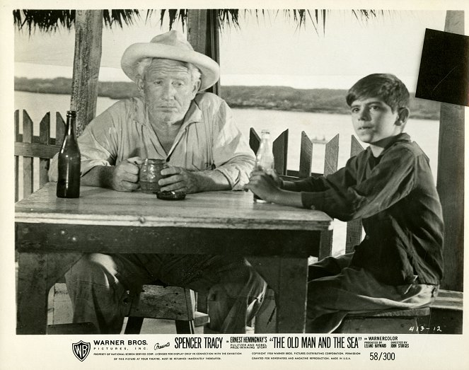 The Old Man and the Sea - Cartes de lobby - Spencer Tracy