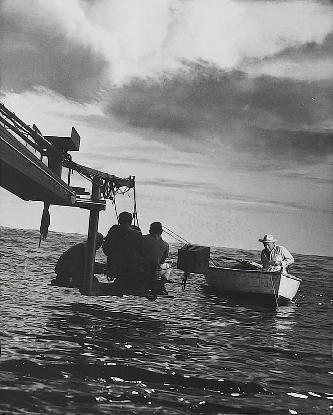 Vanhus ja meri - Kuvat kuvauksista - Spencer Tracy
