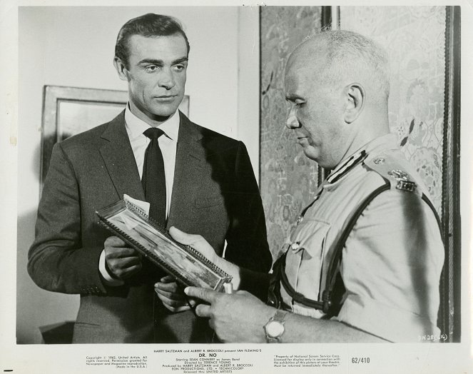Salainen agentti 007 ja tohtori No - Mainoskuvat - Sean Connery