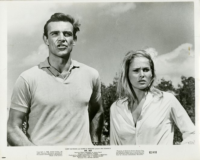 Salainen agentti 007 ja tohtori No - Mainoskuvat - Sean Connery, Ursula Andress