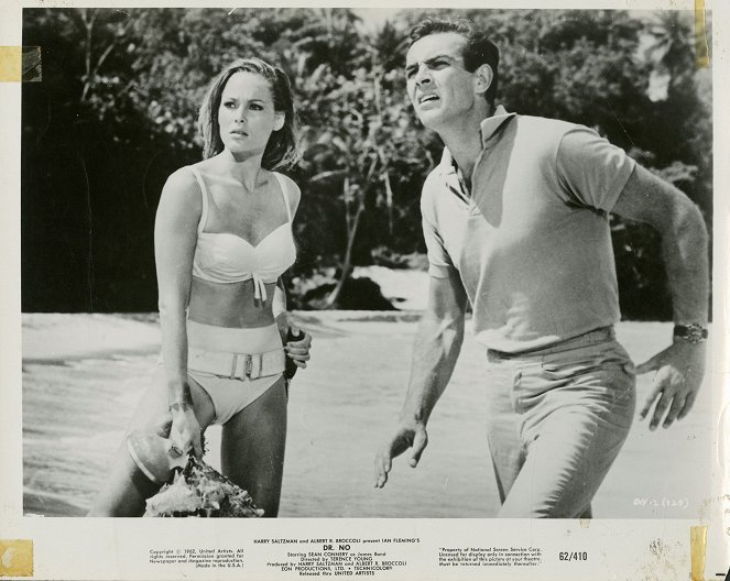 Dr. No - Lobbykaarten - Ursula Andress, Sean Connery