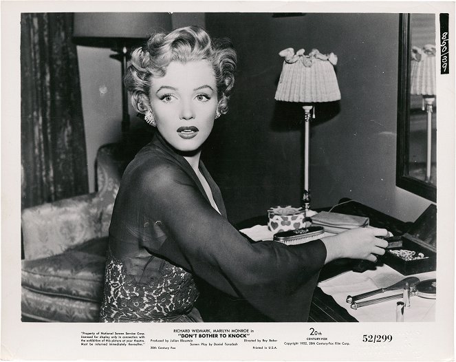 Troublez-moi ce soir - Cartes de lobby - Marilyn Monroe