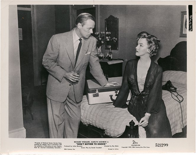 Don't Bother to Knock - Lobby Cards - Richard Widmark, Marilyn Monroe