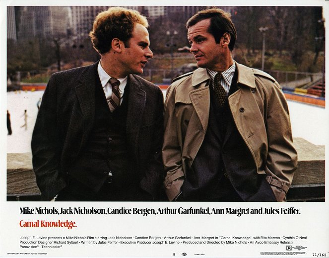 Die Kunst zu lieben - Lobbykarten - Art Garfunkel, Jack Nicholson