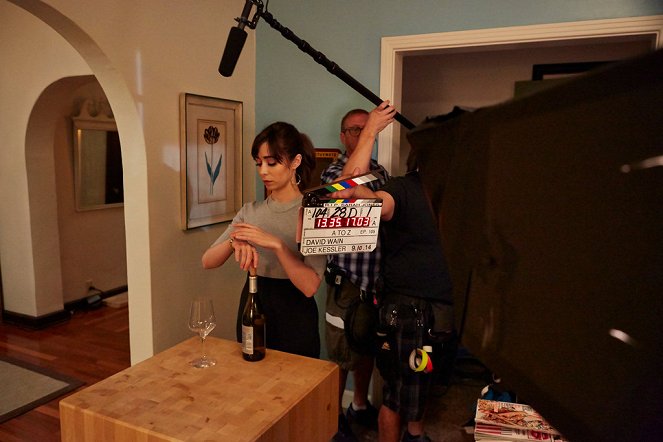 A to Z - F Is for Fight, Fight, Fight! - Making of - Cristin Milioti
