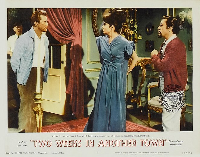 Two Weeks in Another Town - Cartes de lobby - Kirk Douglas