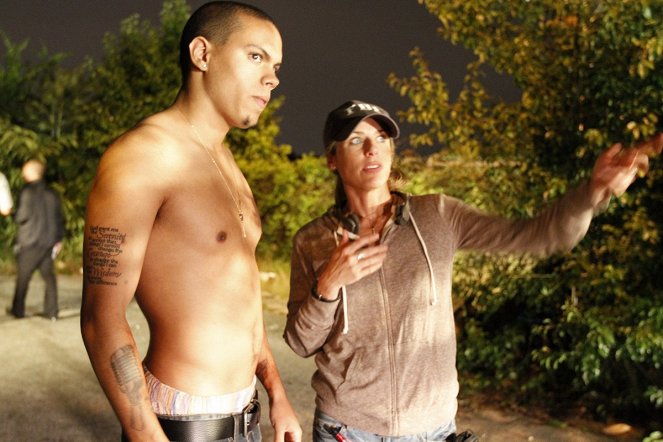 96 Minutes - Tournage - Evan Ross, Aimee Lagos