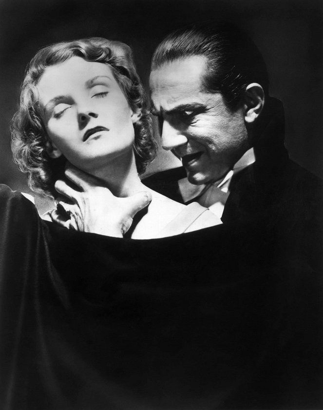 Drácula - Promoción - Helen Chandler, Bela Lugosi