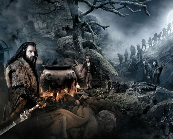 A hobbit - Váratlan utazás - Promóció fotók - Richard Armitage, Martin Freeman