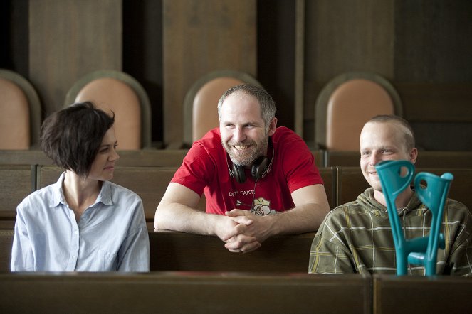 Kobry a užovky - Dreharbeiten - Lucie Žáčková, Jan Prušinovský, Kryštof Hádek