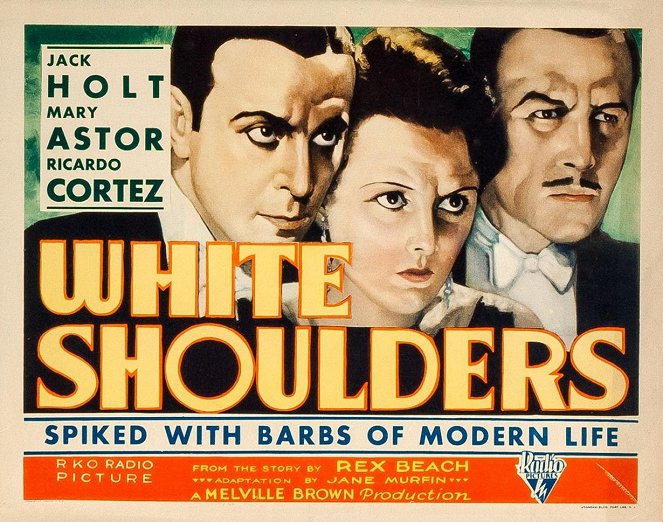 White Shoulders - Lobby Cards
