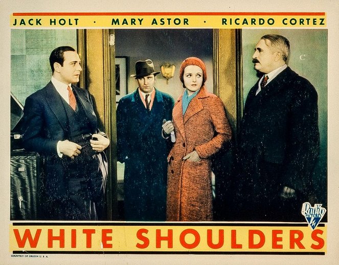 White Shoulders - Lobby Cards