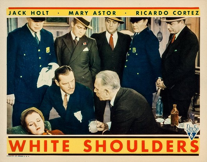 White Shoulders - Lobby Cards