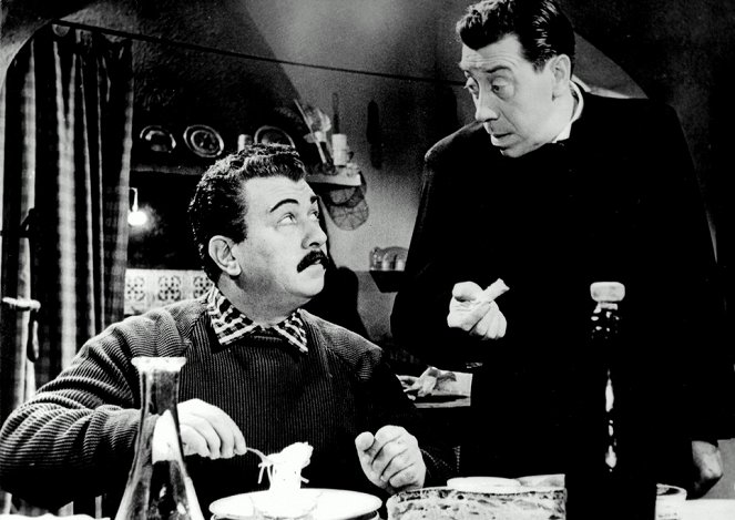 Don Camillos Rückkehr - Filmfotos - Gino Cervi, Fernandel