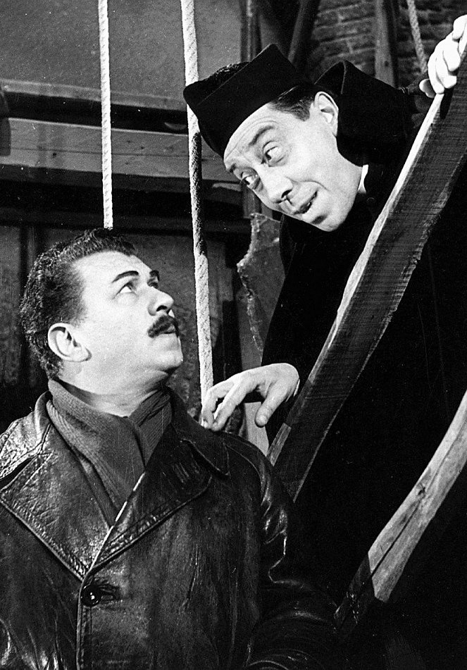 Le Retour de Don Camillo - Z filmu - Gino Cervi, Fernandel