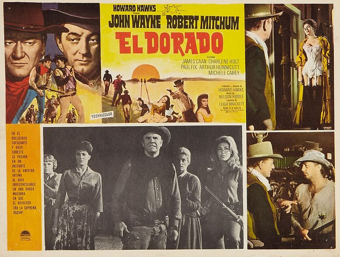 El Dorado - Fotosky - Charlene Holt, R.G. Armstrong, Michele Carey, John Wayne, Robert Mitchum