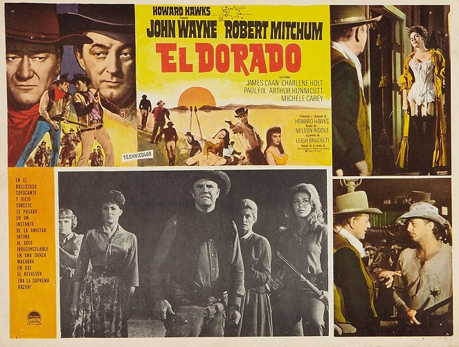 El Dorado - Lobby karty - Charlene Holt, R.G. Armstrong, Michele Carey, John Wayne, Robert Mitchum